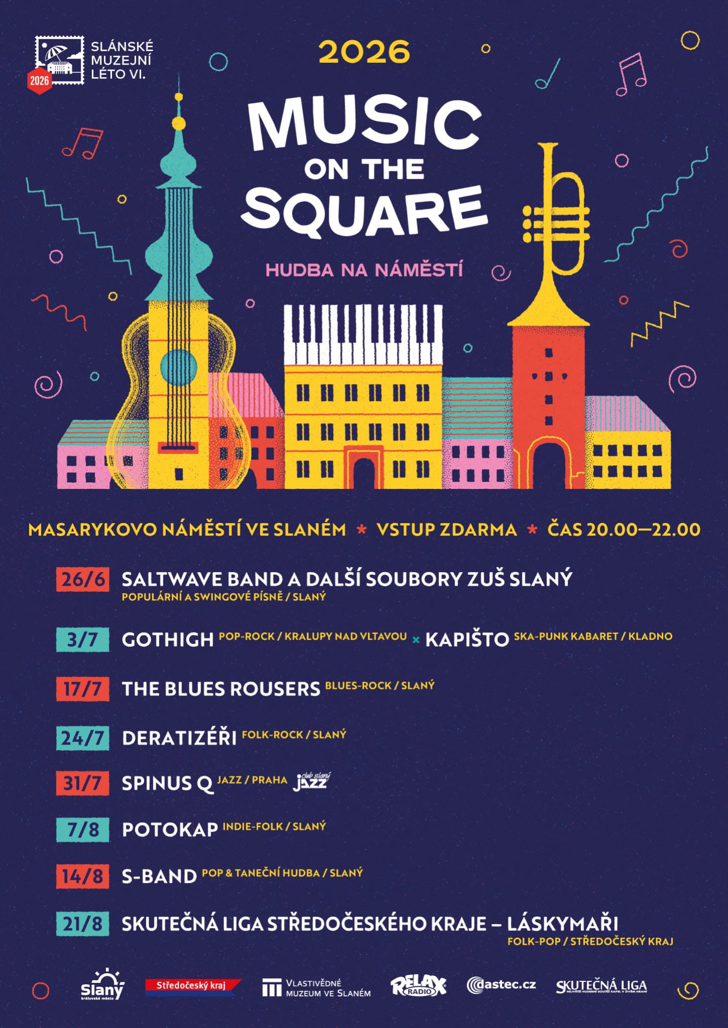 Music on the square 2026