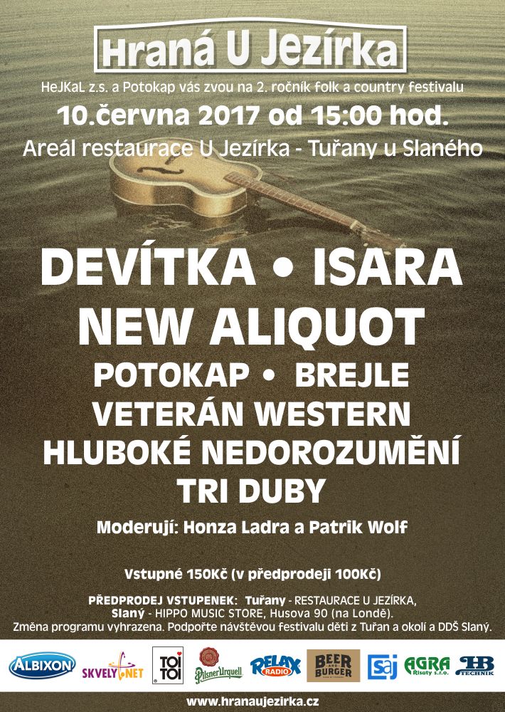 10.6.2017 Hraná U Jezírka - plakát